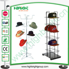 Draht Metall Hut Display Rack Display Kleiderbügel